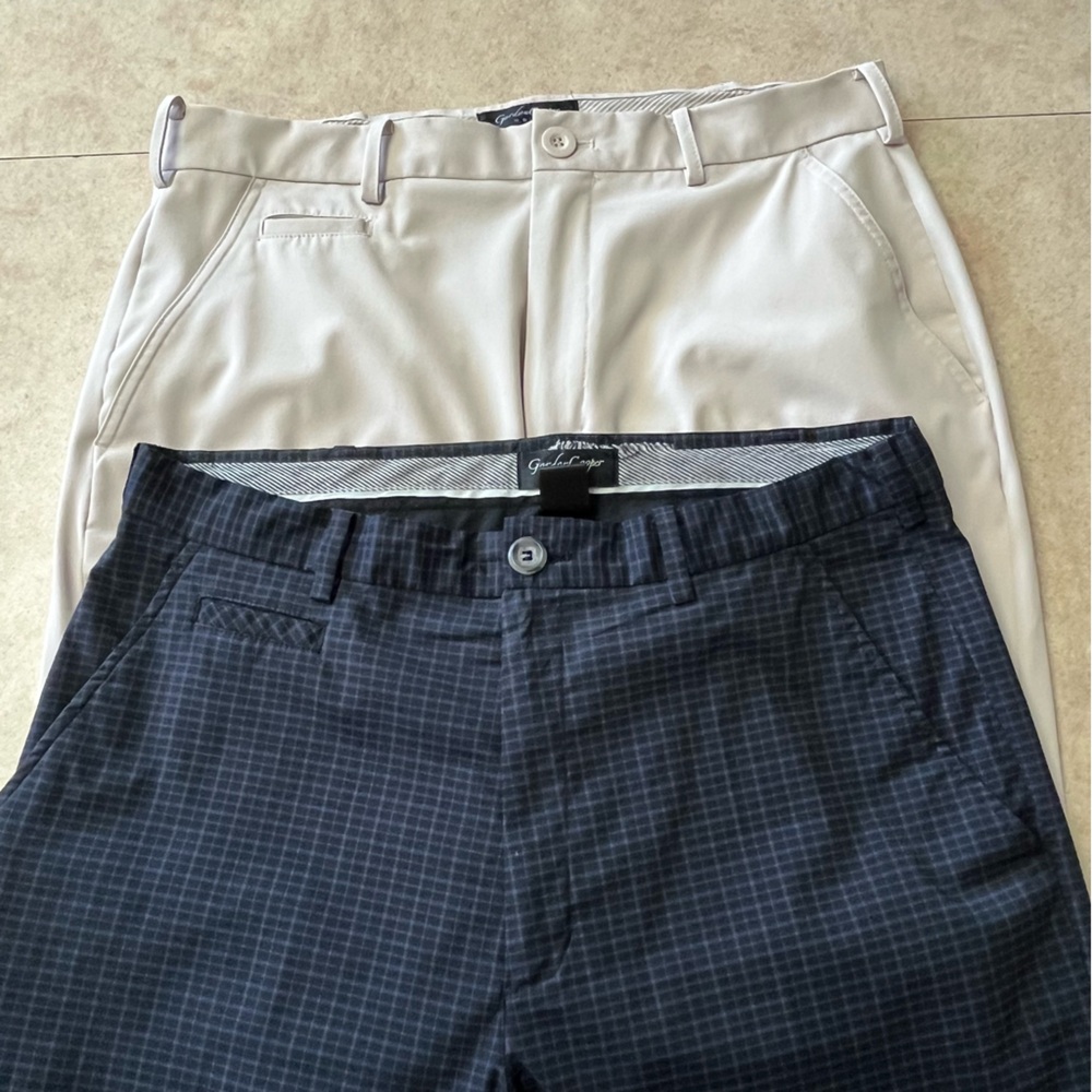 Gordon Cooper Golf Pants Set of 2 Size 34
